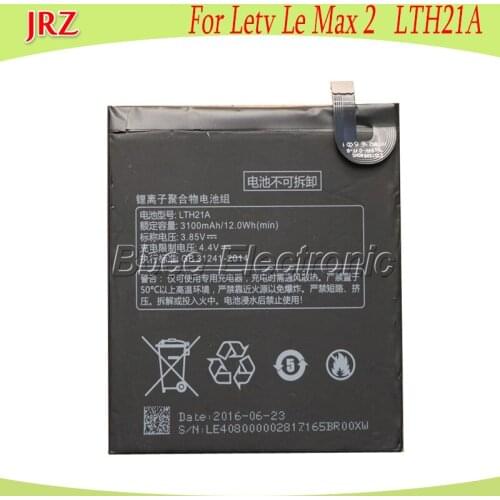LTH21A 3100mAh For Letv Le Max 2 /5.7inch/ x821 X820 Battery Bateria Accumulator