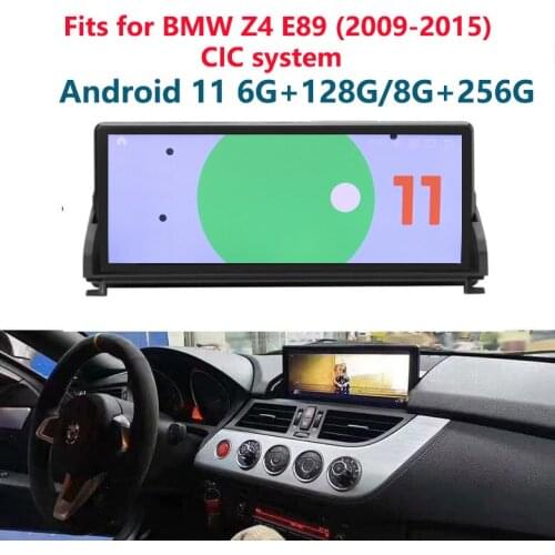 Android11 256GB 8G RAM Stereo Receiver Car GPS Navigation Multimedia DVD player For BMW Z4 E89 2009-2018 Car Audio Radio Stereo