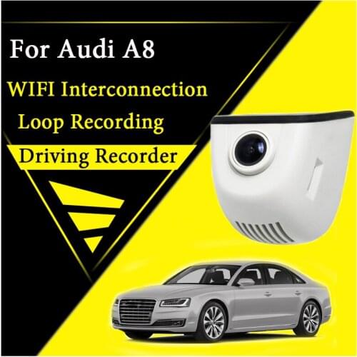 For Audi A8 S8 D4 2009~2017 Car Road Record WiFi DVR Dash Camera Driving Video Recorder