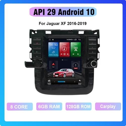 For Jaguar XF 2016-2019 Android 10.0 Octa Core 6+128G Gps Autoradio Car Multimedia Player Cooling fan