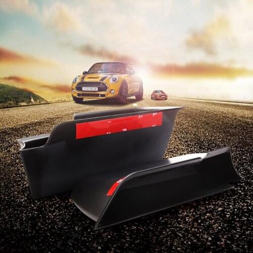 For MINI F56 F57 Car Door Side Storage Tray Shockproof Automobile Interior Small Organizer Auto Accessories