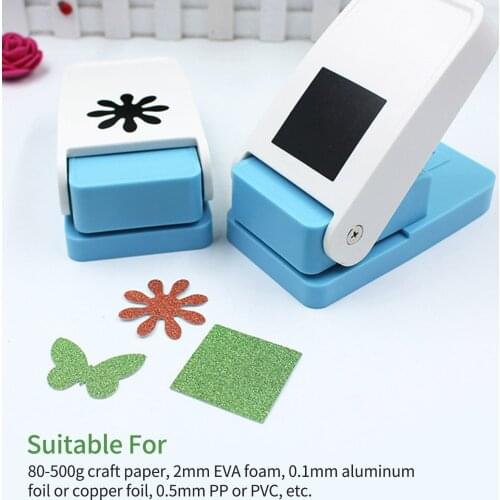 Craft Hole Punch Embossing Punch Handmade Scrapbook Paper Puncher Different Shapes of Crafting Designs for Engraving Supplies