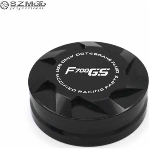 Front Brake Master Cylinder Fluid Reservoir Cover For BMW F700GS F700 GS F 700GS 2013-2015 Aluminum Motorcycle Accessories CNC
