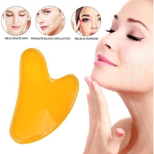 Quartz Jade Board Natural Stone Scraper Chinese Gua Sha Tools Neck Body Acupuncture Spa Acupuncture Scraper Therapy