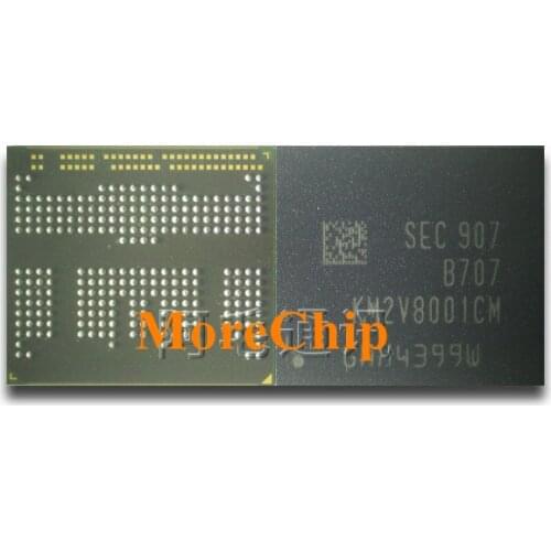 KM2V8001CM-B707 EMMC EMCP UFS eMMC BGA NAND Flash Memory IC Chip Soldered Ball