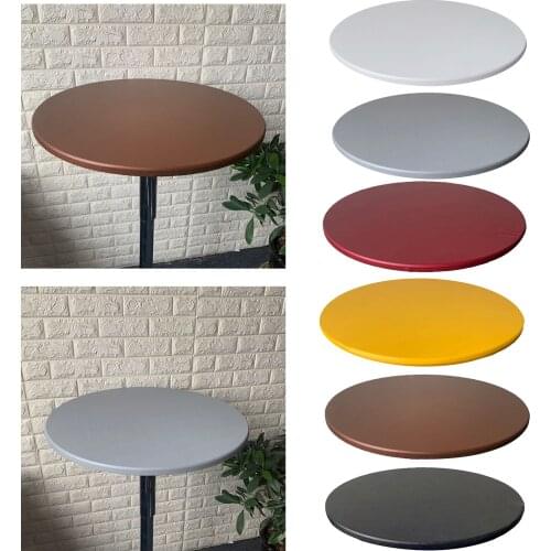 Anti-slip Round Table Cover Cloth Waterproof Tablecover Protector Fit 60cm Diameter