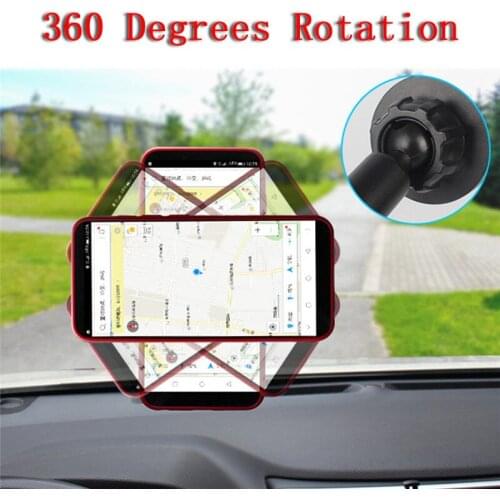 New Magnetic Phone Holder Mobile Phone Dashboard Windshield Stand Car Long Gooseneck Mount