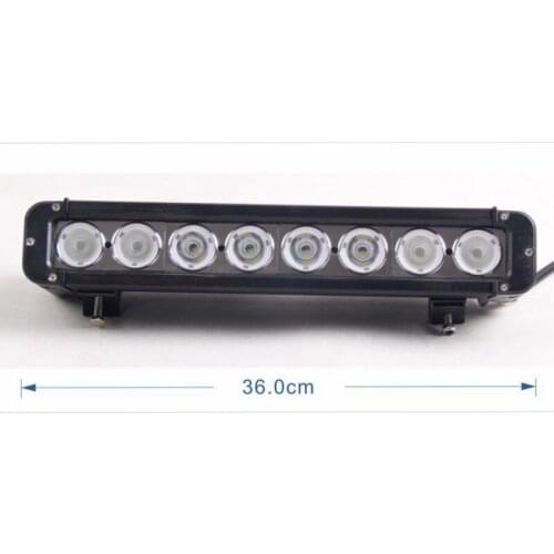 Single Row 4D 14" LED Light Bar Led 80w Offroad Work Light LED Bar 12V 24V ATV 4x4 Trailer Trucks Pickup