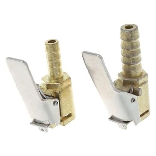 Bicycle Air Pump Connector Inflator Adapter Converter Copper Accessories 6mm/8mm Air Pump Connector