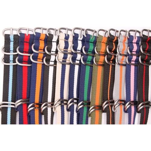 Nylon Strap For NATO ZULU Watch Band 18MM 20MM 22MM 24MM Watchband Replacement Belt Sport Bracelet Accessories