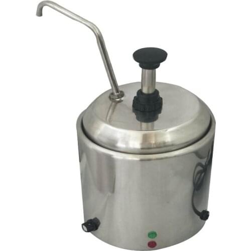 Hot Nacho Fudge Dispenser Warmer Chocolate Cheese Heating Machine CE 110V/220V
