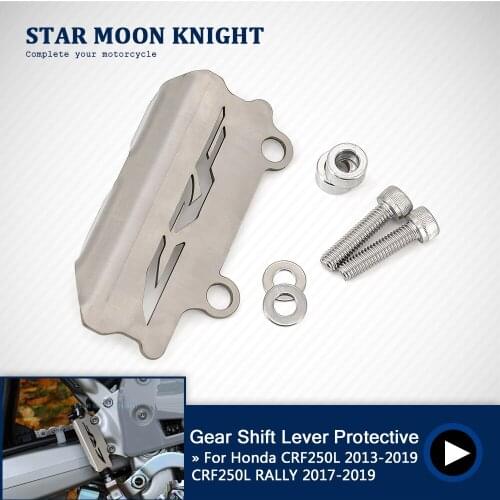 Gear Shift Lever Protective cover Rear Brake Master Cylinder Guard rear brake cylinder cover For Honda CRF250L CRF 250 L Rally