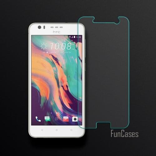 Screen Protector For HTC Desire 10 Tempered Glass 2.5D Curved Edge Protective Front Film For HTC Desire 10 Full Coverage 0.26mm