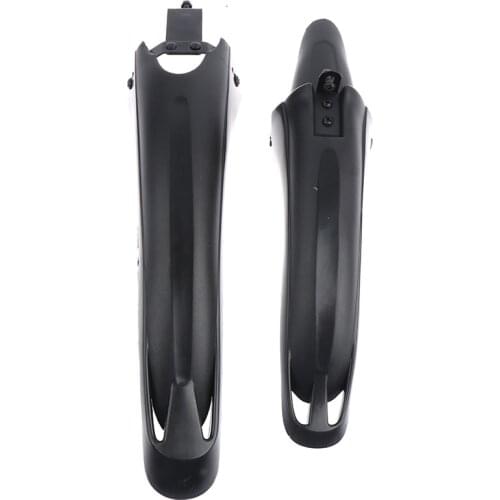 1 Set Tube Bicycle Riding Mudguard Plastic Mountain Bike Front Rear Fenders