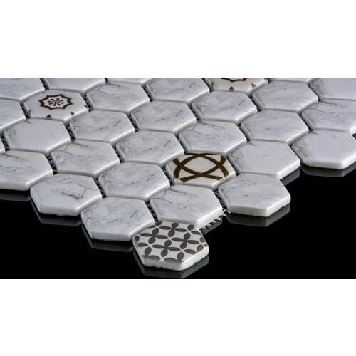 B and q mosaic tiles FBDJ 25