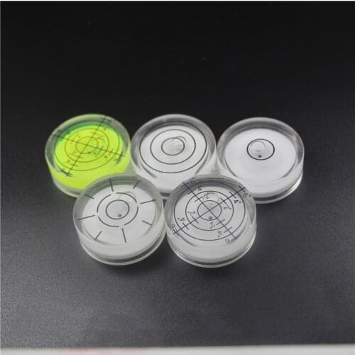 1pcs High Quality 32*7MM Colorful Bubble Level Round Level Bubble Accessories for Measuring Instrument