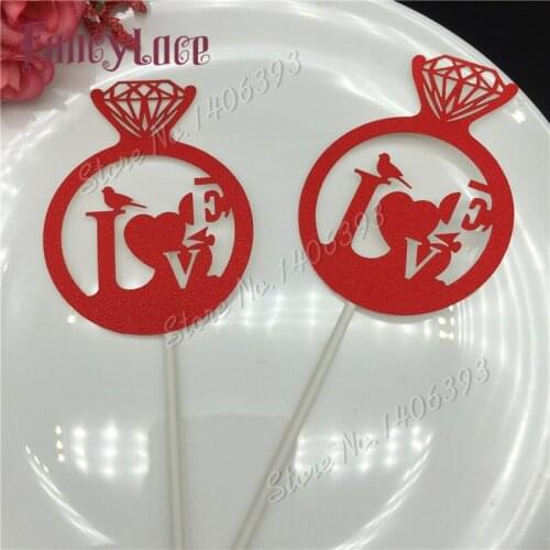 12X Love Bird diamon Wedding Cake Topper/Silhouette Cake Topper/Wedding Decorations/Rustic Wedding Gift/Glitter topper for cake