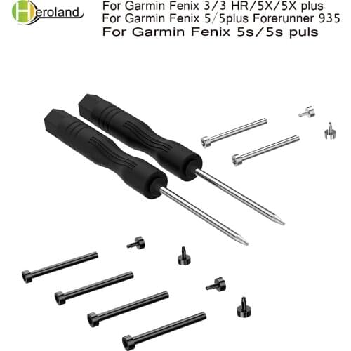 2PCS Steel Replacement Screws Screwdrivers Removal Tool for Garmin Fenix 3 Fenix 5S 5X 5 plus Forerunner 935 Rod Connector tool
