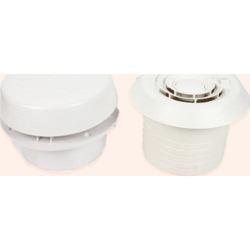 Caravan Accessories RV Fan Roof Air Vent Grille Whit Fan Travel Trailer Van Cooling Air Vent Camper Motor home Strong Fan 12V