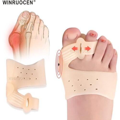 Upgrade magnet Toe Separator Hallux Valgus Bunion Corrector Orthotics Feet Bone Thumb Adjuster Correction Pedicure Straightener