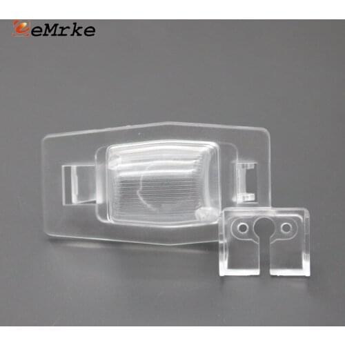 EEMRKE DIY Car Camera Bracket Replacement License Number Plate Lights Housing Mount for Mitsubishi 380 / Galant / Grunder