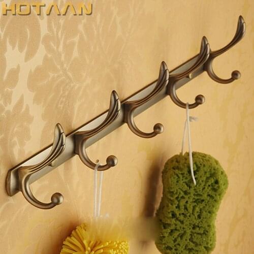 Free Shipping Robe Hook,Clothes Hook, Antique brass Finish,Bathroom Hardware Product Robe Hooks,Bathroom Accessories-YT-3002
