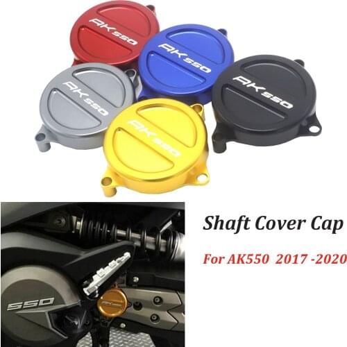 For KYMCO AK550 AK-550 AK 550 2017-2020 Motorcycle Accessories CNC Aluminum Alloy Frame Hole Cover Drive Shaft Cover Cap
