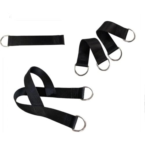 Horizontal Bar Swing Ring Connecting Pulley Sling Hanging Belt Home Gym Fitness Accessories For Weight Muscle Strength Training