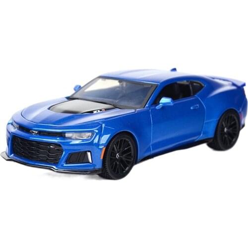 1:24 2017 Chevrolet Camaro ZL1 Sports Car Static Die Cast Vehicles Collectible Model Car Toys