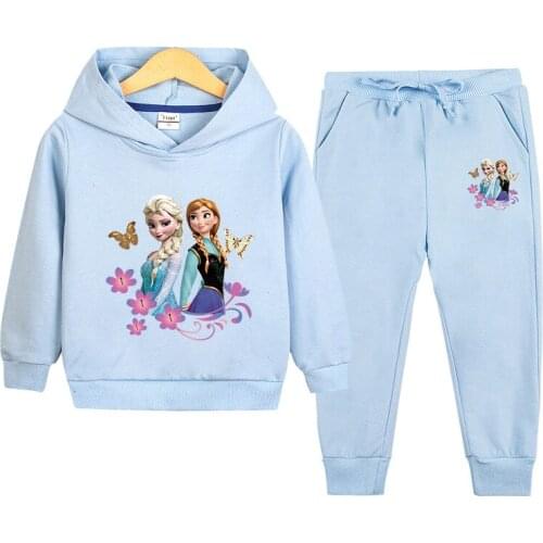 Girls Elsa Set 2021 Fall Childrens Party clothes Kids Toddler Casual Aisha Princess Sets Girls Outfits Ropa De Baby Disney