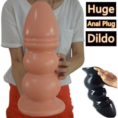 Huge Anal Plug Dildo Vagina Anal Expander Big Butt Plug Anus Stimulator Vagina Balls Dildos Adults Masturbation Products Sex Toy