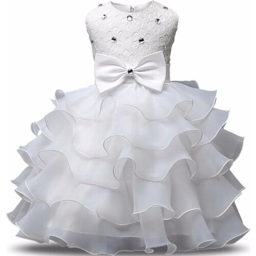 Baby Girl Dress Girl Party Dress Princess Flower Girl Dress Wedding Birthday Kids Dress Girls Cake Formal Dress Vestido Infantil