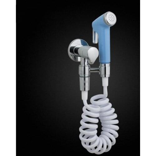 Bidet Faucets Wall Cold Water Toilet Corner Valve Handheld Hygienic Shower Head Wash Car Pet Sprayer Airbrush