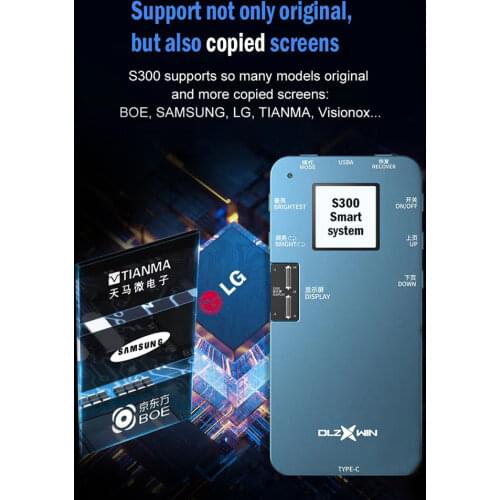 For iPhone X XS XSMax 11 11Pro 11ProMax Screen Digitizer Display Testing Mobile Phone Refurbishment LCD Tester Tool Kit Jiutu