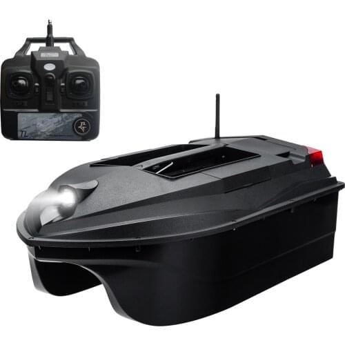 Professional Remote Control Fishing Boat TL-380B Dual Bait Well 3KG Load Wireless 500m RC Baiting Boat Night Light with 2 Motors