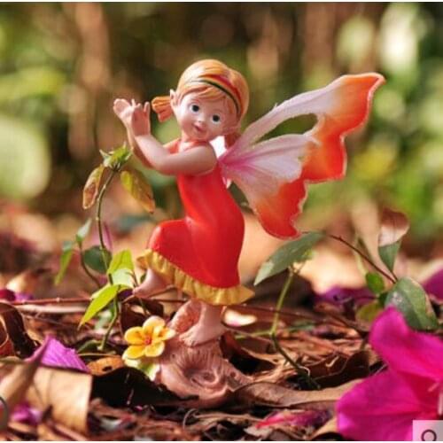 Creative household cartoon fairy a doll handicraft lovely girl heart room decoration bookshelf lovely home animal props