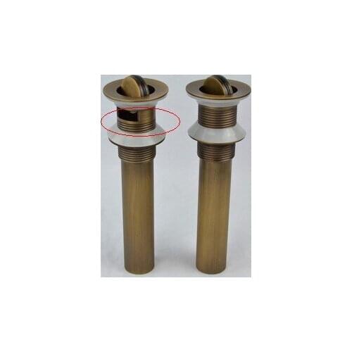 Vidric Free Shipping!Antique bronze bathroom basin Flip drainer Drains 1pcs/lot