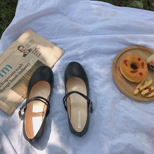 2020 Leather Flat Shoes Woman Leather Loafers Flats Moccasins Spring Casual Shoes Women Flats Women Shoes Tenis Feminino W33-66