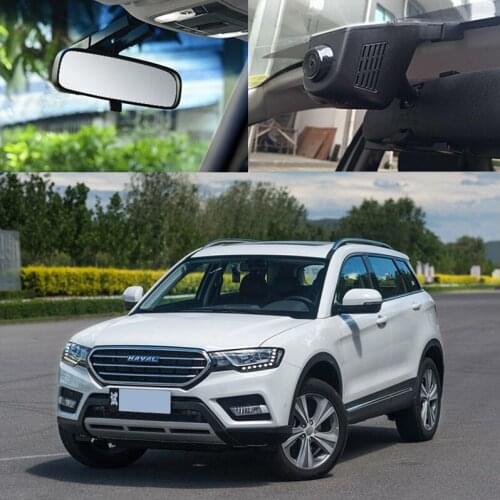 BigBigRoad For HAVAL H6 Coupe H3 H5 H1 Wifi Car DVR Video Recorder hidden installation DashCam Novatek 96658