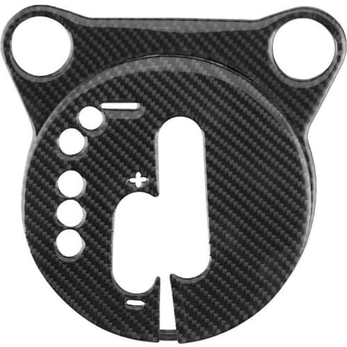 Car side mirror guard Car Mirror Carbon Fiber Interior Gear Shift Box Panel Cover Car Refitting Fit for Nissan 370Z Z34