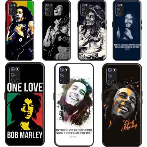 Bob Marley Phone Case For OPPO A53 A31 A9 A5 2020 Reno 2 Z A1K A3S A5S A15 A52 A72 A83 A91 A93 Cover