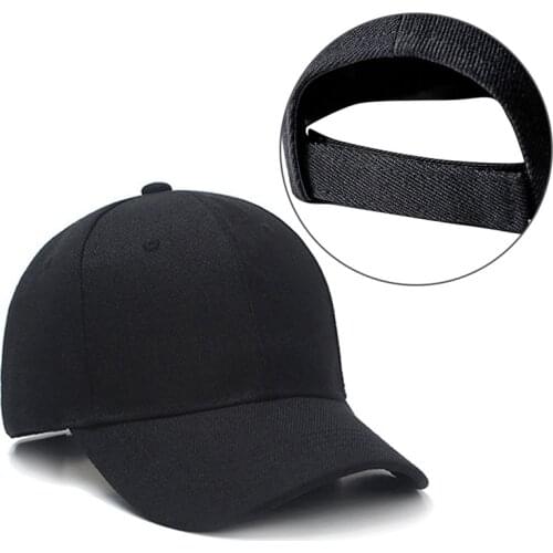 Black Gray Hat Cotton Light Board Solid Color Cap Men Cap Baseball Outdoor Sun Hat Fashion Mujer