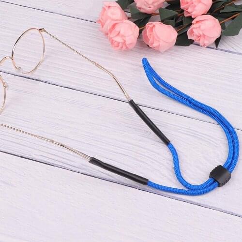 Black Elastic Eyeglasses Cord Adjustable Glasses Lanyards Neck String Cord Retainer Strap Head Band Glasses Rope sunglasses cord