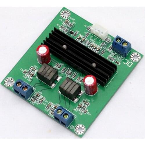 DC18V-DC24V 2A 2*50 TPA3116 2.0 amplifier class D type board green PCB Digital amplifier board