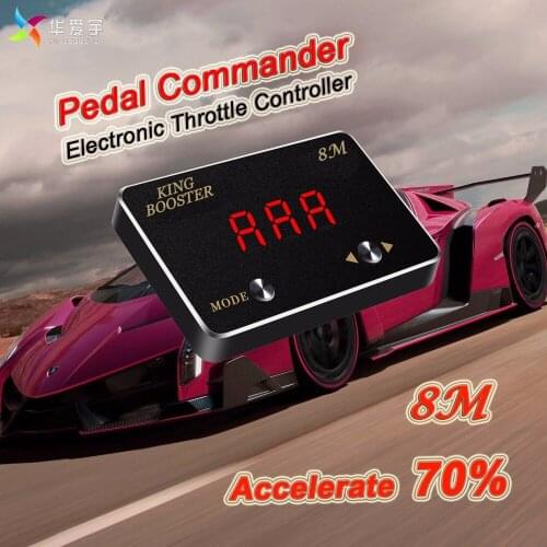 Untra-thin LED Show Screen Electronic Throttle Controller Pedal Commander Booster For RENAULT TWINGO II LAGUNA III KANGOO ESPACE