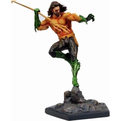 DC Justice League Aquaman Statue PVC Collectible Action Figure Toy