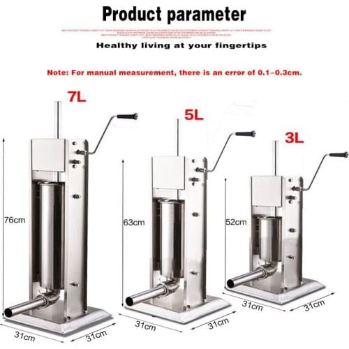 Commercial sausage machine Manual sausage filling machine Processing equipment sausage stufferSausage processing equipment