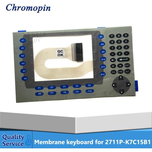 Membrane keyboard switch for AB 2711P-K7C15B1 2711P-K7C15B2 2711P-K7C15D1 2711P-K7C15D2 PanelView Plus 700 Membrane keypad