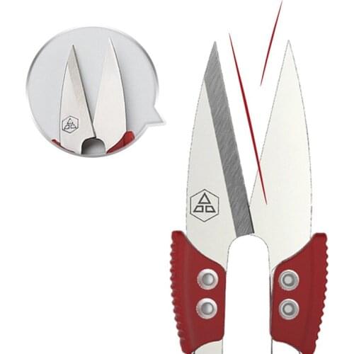 Stainless Steel Yarn Shears Cutting Sewing Scissors Shears Cross Stitch Scissors Embroidery Scissor U Thread Scissors for Fabric