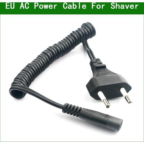 New EU Plug Charger Power Cord Adaptor For Philips Norelco shaver HS885 HS890 HS8055 HS985 HQ4601 HQ6900 HQ6902 HQ6904 HQ6906